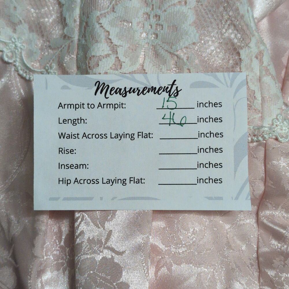 Vintage 80's Scott McClintock Pink Ivory Lace Victorian Style Dress High Neck 6 - Picture 13 of 13